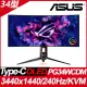 ASUS ROG Swift PG34WCDM HDR電競螢幕(34型/3440x1440/240Hz/0.03ms/OLED/HDMI2.1/Type-C)