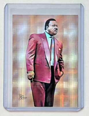 Nolan Richardson Limited "Arkansas Razorbacks" Artist Signed Refractor Card 1/1