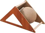 Ball Cat Scratcher Durable Wear Resistant Indoor Cat Scratch Board for Happy Kittens Stable Design for Home Use for Playtime and Relief