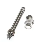 Water Immersion Heater Low Voltage 304SUS Tube G1 1/4" DN25 1Inch 12V 24/36/48V
