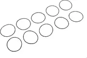 GM Genuine Parts 96243159 Front Differential Bearing Retainer Seal