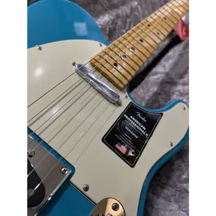 Fender American pro II Tele Miami Blue 電吉他 公司貨 【宛伶樂器】