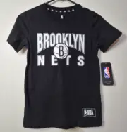 NBA Brooklyn Nets Basketball Team T-Shirt Tee Youth Size 8 BNWT