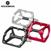 在飛比找蝦皮商城優惠-Rockbros 自行車踏板碳纖維密封平台踏板適用於 MTB