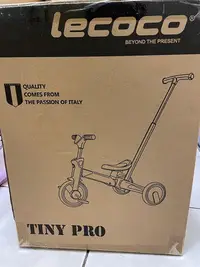 在飛比找Yahoo!奇摩拍賣優惠-義大利Lecoco TINY PRO  探路者四合一兒童車