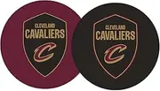 Desert Cactus Cleveland Cavaliers Car Accessories NBA Basketball League Absorbent Sandstone Cup Coasters Licensed Product Set of 2 (Car Coaster A)