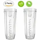 AU 2PCS 32oz Cups Replacement for Nutri Ninja Blender Auto iQ 900w 1000w 1500w