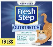 Advanced Long Lasting Clumping Litter Simply Unscented, Cat Litter 16 Lbs