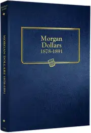 Whitman US Morgan Dollar Album Volume 1 1878 - 1891 #9128