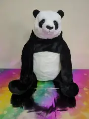 IKEA DJUNGELSKOG Large 18" Plush PANDA Bear Soft Stuffed Animal Toy Kids - New!