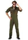 Plus Size Top Gun Flight Suit