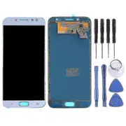 Tft Lcd Screen Compatible Galaxy J7 (2017). J730f/ds. J730fm/ds With Digitizer Full Assembly (black) Blue