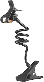 xioaue Mobile Phone Holder Flexible Lazy Holder Adjustable Cell Phone Clip Home Bed Desktop Mount Bracket Phone Stand Black