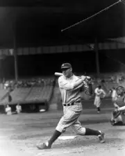 William B Chapman of the New York Yankees in 1932 Baseball Old Photo
