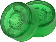 BESTonZON 2pcs Effect Button Barefoot Pedal Buttons Double Adapter Instrument Replacement Part Toothbrush Charger Adapter Uk Connectors Moistener Kit Adaptor Uk Cable Plastic Green