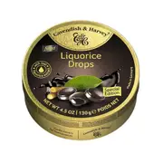 Cavendish & Harvey Liquorice Drops 130g x 12