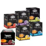 128 Capsules Bialetti for Coffee Machine Espresso Mokona,Mini Express Electrical