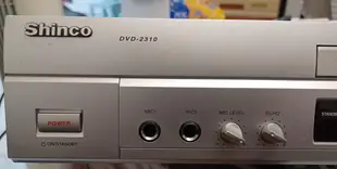 ╭✿㊣ 二手 新科 Shinco DVD PLAYER 播放器【DVD-2310】CD/MP3/Super VCD/VCD/CD-R/CD-RW 送紅白黃AV端