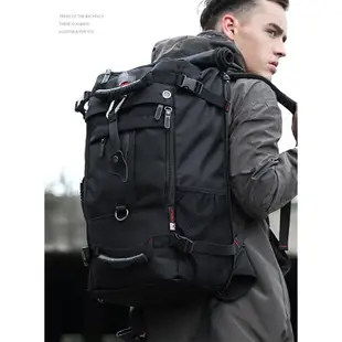 大容量後男士背包 登山背包 40L 50L 旅行包 休閒後背包 17寸筆電包 健身包 運動包 側背包