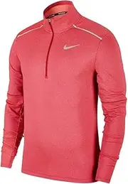 [Nike] Element Top 1/2 Zip 3.0 Noble Red/Heather/Reflective Silver SM