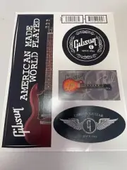 Gibson Gibson Gibson Guitar Sticker