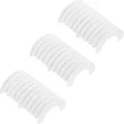 IWOWHERO No Mess No Wait Self-adhesive Eyelash Strips Natural Lash Strips for Eyelash Extensions Quick Convenient 3 Boxes