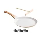 Nonstick Crepe Pan Pancake Griddle Tortilla Maker for Home Pancakes BBQ