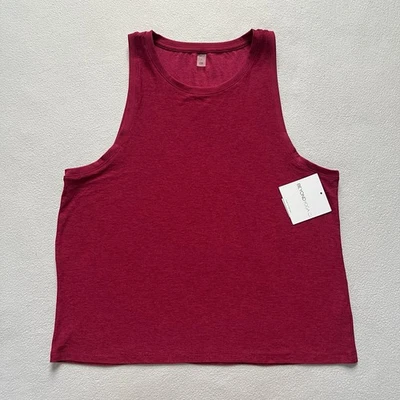 NWT Beyond Yoga Dragonfruit Pink Featherweight Rebalance Tank Sleeveless Top L