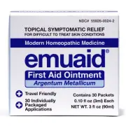 emuaid Ointment 30 Day Travel Pack - Eczema Cream Regular Strength Treatment ...