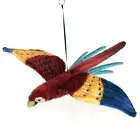 Hansa Scarlet Macaw Realistic Cute Soft Animal Plush Toy 76cm **FREE DELIVERY**