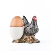 Quail Ceramics Egg Cup With Scots Grey Hen
