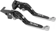 for DL650 V-Strom/XT 250 Vstrom 650 2011-2022 Motorcycle Adjustable Extendable Folding Brake Clutch Levers Handle Grip(H)