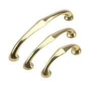 Copper Cabinet Handles Gold Drawer Pulls 3 Sizes Simple Closet Door Handle