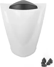 Motorcycle Rear Passenger Cowl Seat Back Cover Fairing Part Compatible With Kawasaki Ninja 250 R ZX250R 2008 2010 2011 2012 ZX 250R(White)