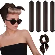 Heatless Hair Curler,Overnight Heatless Curls Blowout Rods Headband for All Hair