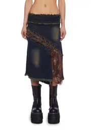 [Basic Pleasure Mode] Poison Ivy Midi Skirt