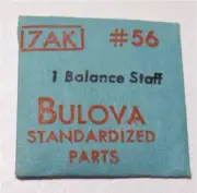 Watch Part-Bulova 7AK #56 Balance Staff-Factory Sealed Package