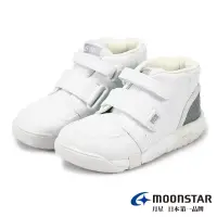 在飛比找博客來優惠-MOONSTAR 護足穩步機能中童童鞋 16 白