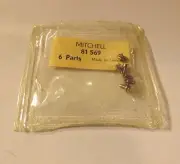6 NOS Garcia Mitchell 306 306PRO 406 FISHING REEL Anti Inertia Brake Screw 81569