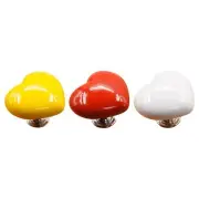 Love Shaped Toilet Press Button Toilet Flush Button Portable Convenient Unique