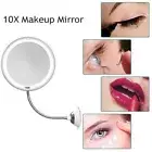 LED Light 10X Makeup Mirror Bathroom Mirror LED Vanity Mirror Cosmetic Mirror