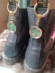 Doc Marten Boot Charms, shoe clips for combat boots, grunge style handmade in us