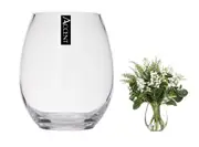 bulk 4 Glass Barrel Vase Flower 19x23cm