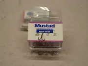 Mustad 3551 Bronze Treble Hook, 25 Pack, Size #12
