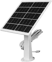Solar Panels for Cameras,Camera Solar Panel with IP66 Waterproof - Type-C Portable Charger Accessories 9.84ft Cable Power Supplies for Phones, Battery & Camping