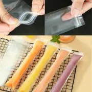 50/100X Disposable Ice Pop Lolly Maker Pouches Seal Freezer Popsicles Bags Mold