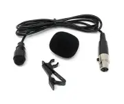 Lavalier Lapel Mic with 4 pin mini XLR TA4F Connector for Shure Wireless