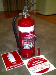 4 x 2.5KG ABE FIRE EXTINGUISHER (DRY POWDER) - FREE DELIVERY MELB METRO AREA