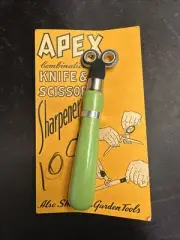 Vintage Apex Knife & Scissor Sharpener - New - NOS
