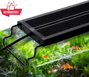 Aquarium LED Light Full Spectrum 52W with Timer Extendable for 120-140CM Tank